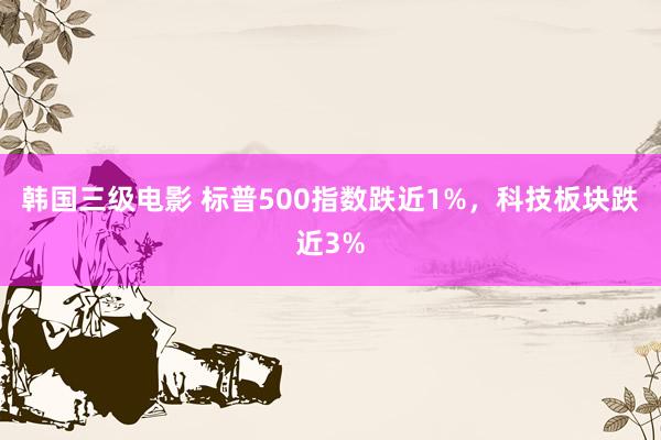 韩国三级电影 标普500指数跌近1%，科技板块跌近3%