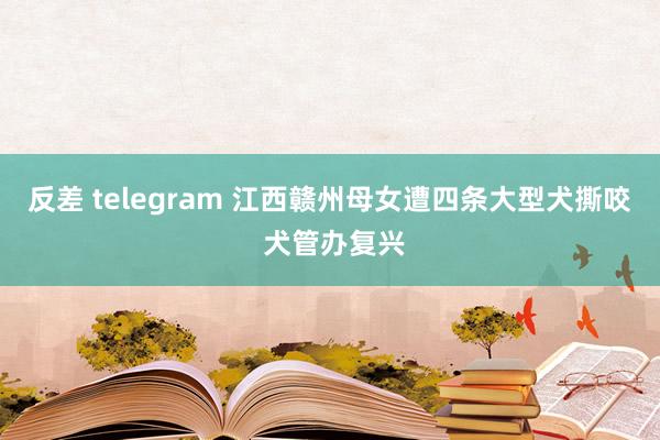 反差 telegram 江西赣州母女遭四条大型犬撕咬 犬管办复兴